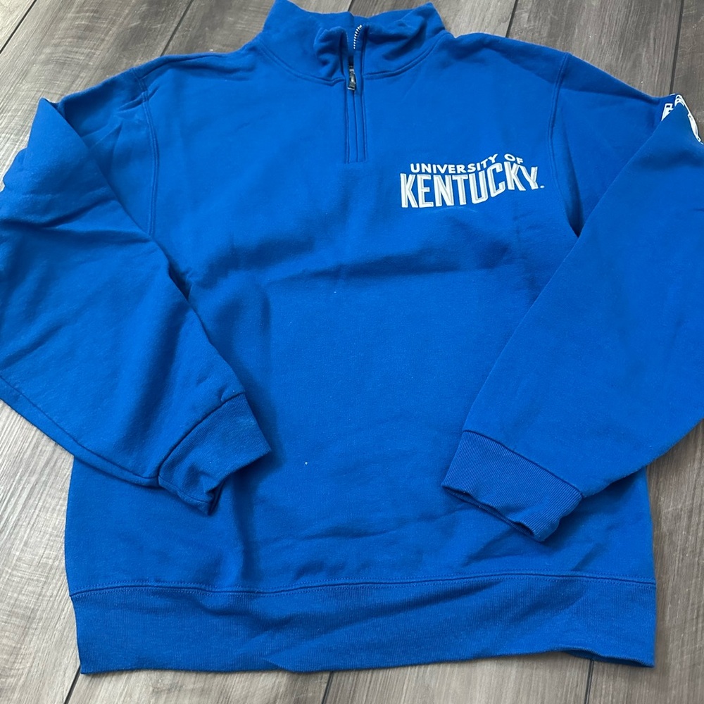 University of Kentucky quarter zip sweatshirt